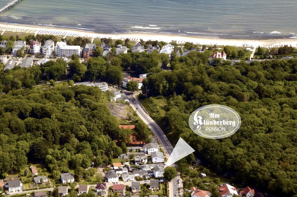 Pension Am Kluenderberg Binz Kültér fotó